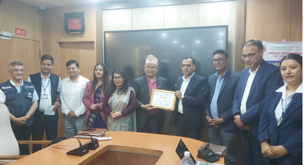 ललितपुर महानगरपालिका पूर्णखोप सुनिश्चित स्थानीय तह घोषणा